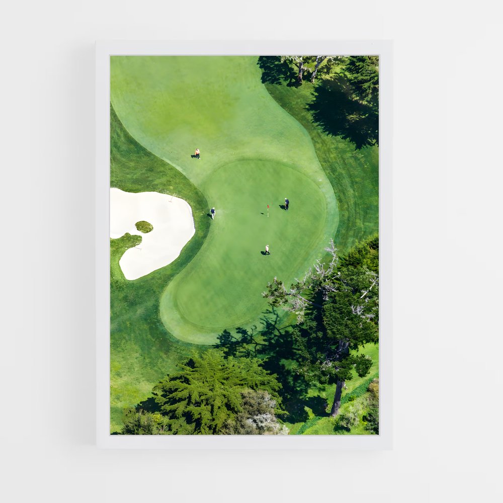 Poster Golf en Forêt (vue 3)